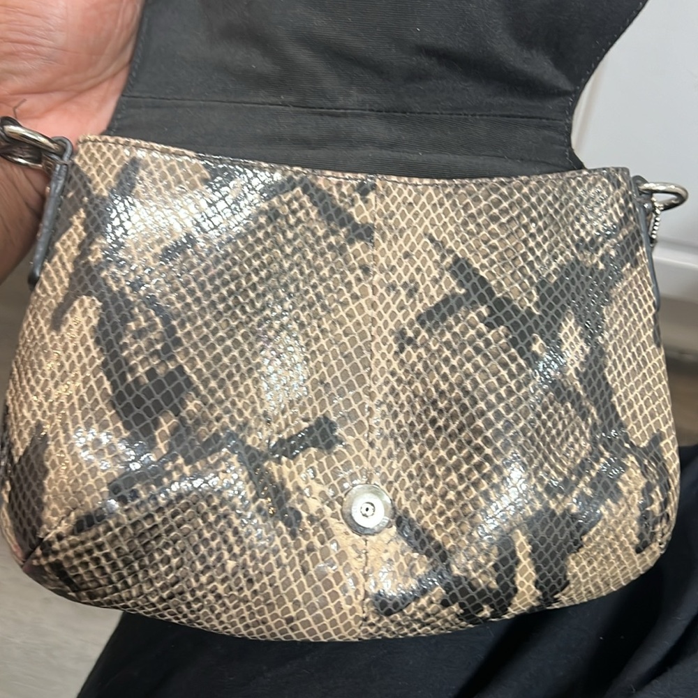 Coach Soho flap Phython crossbody - Picture 6 of 7